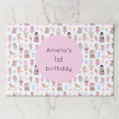 くるみ割り誕生日 ペーパーパッド (正面)