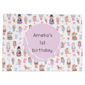 くるみ割り誕生日 ラージペーパーバッグ (裏面)