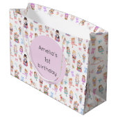 くるみ割り誕生日 ラージペーパーバッグ (裏面アングル)