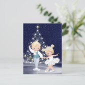 くるみ割り雪の女王と騎兵 シーズンポストカード (スタンド正面)