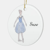 くるみ割り雪キープサクオーナメント セラミックオーナメント (左)