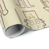 くるみ割り雪 ラッピングペーパー (ロールコーナー)