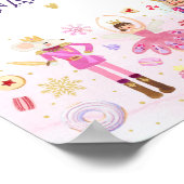 くるみ割り飾の地オーナメント ポスター (角)