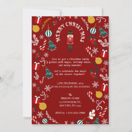 くるみ割り魔法クリスマスパーティー 招待状