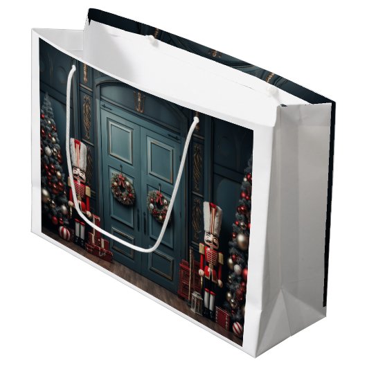 くるみ割り魔法：休日抱き枕 ラージペーパーバッグ (正面アングル)