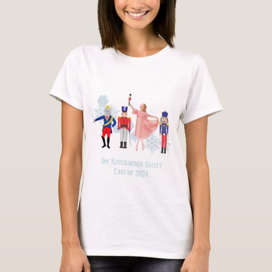 くるみ割り2024キャスト Tシャツ (正面)