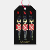 くるみ割り3つクリスマス ギフトタグ (正面)
