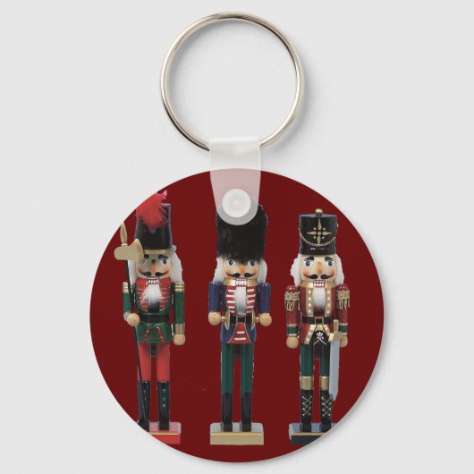 くるみ割り3個 キーホルダー (正面)