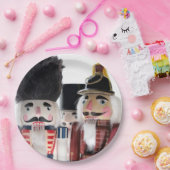 くるみ割り3個 ペーパープレート (パーティー)