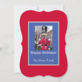 くるみ割り・おもちゃ兵士姿・クリスマスデコレーション シーズンカード (裏面)