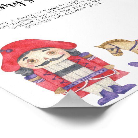 くるみ割り – どのくらいのお母さんの腹のゲーム ポスター (角)