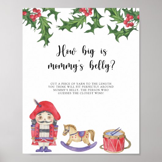 くるみ割り – どのくらいのお母さんの腹のゲーム ポスター (正面)