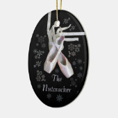 「くるみ割り」のクリスマスの飾り セラミックオーナメント (左)