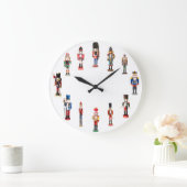 「くるみ割り」アクリル製壁時計 ラージ壁時計 (ホーム)