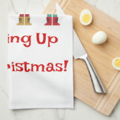 くるみ割り キッチンタオル (四つ折り)