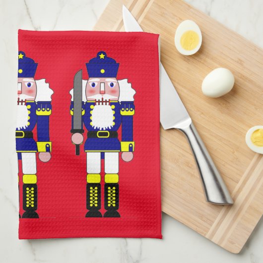 くるみ割り キッチンタオル (四つ折り)