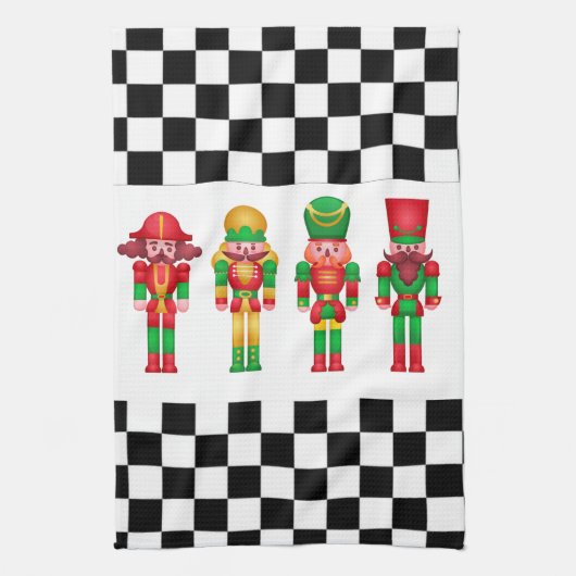 くるみ割り キッチンタオル (縦)