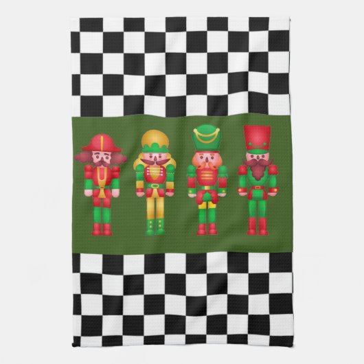 くるみ割り キッチンタオル (縦)