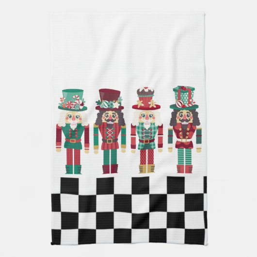 くるみ割り キッチンタオル (縦)