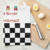 くるみ割り キッチンタオル (四つ折り)