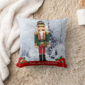 くるみ割り「クリスマスのニオイ」装飾用クッション クッション (ブランケット)