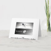 くるみ割り-クリスマスカード シーズンカード (裏面)