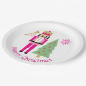 くるみ割り、クリスマスツリー ペーパープレート (アングル)