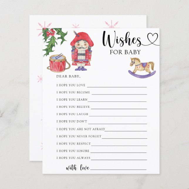 くるみ割り – パーティーゲーム |ウィッシュベビー (正面/裏面)