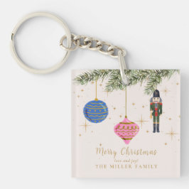 くるみ割り、ピンク キーホルダー