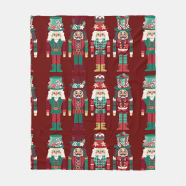 くるみ割り フリースブランケット