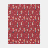 くるみ割り フリースブランケット (正面)