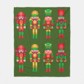 くるみ割り フリースブランケット (正面)