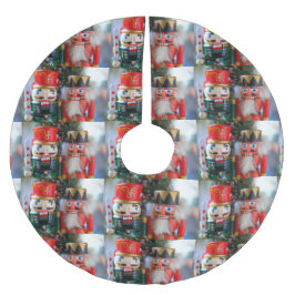 くるみ割り ブラッシュドポリエステルツリースカート