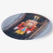 "くるみ割り"ホリデイパーティー紙プレート ペーパープレート (アングル)