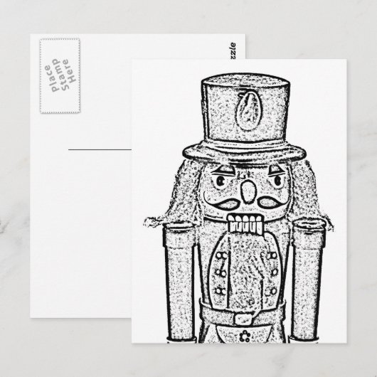 くるみ割り ポストカード (正面/裏面)