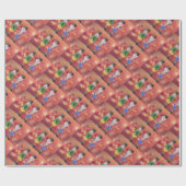 くるみ割り ラッピングペーパー (フラット)