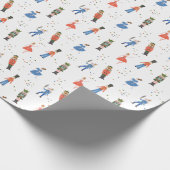 くるみ割り ラッピングペーパー (角)