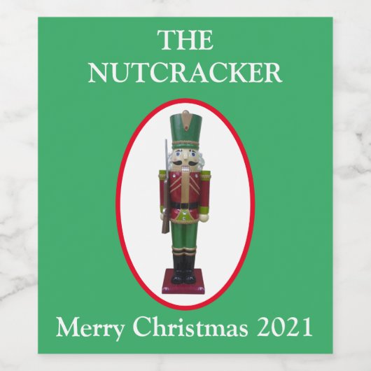 くるみ割り ワインラベル (シングルラベル)