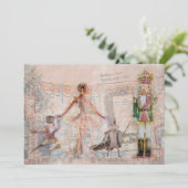 「くるみ割り」ヴィンテージクリスマスカード シーズンカード (スタンド正面)