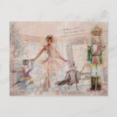 「くるみ割り」ヴィンテージクリスマスポストカード シーズンポストカード (正面)