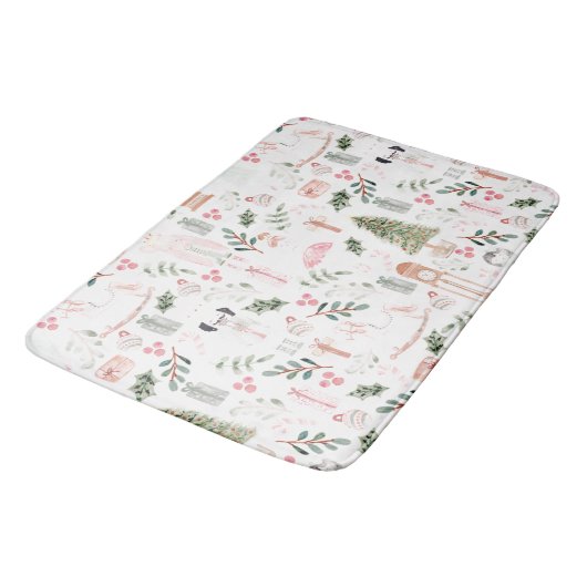 くるみ割り |休日 バスマット (アングル)