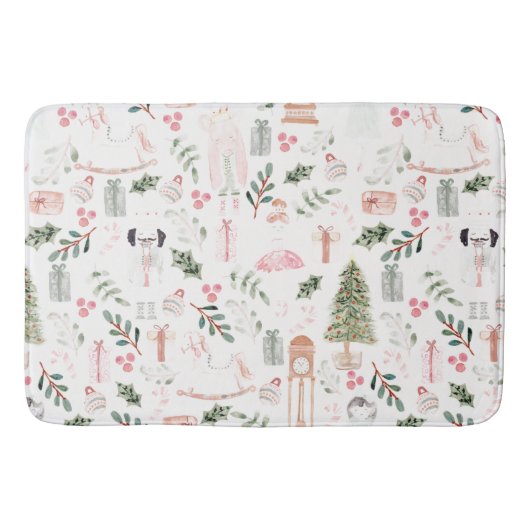 くるみ割り |休日 バスマット (正面)