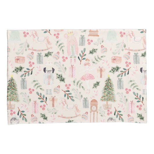 くるみ割り |休日 枕カバー (正面右)