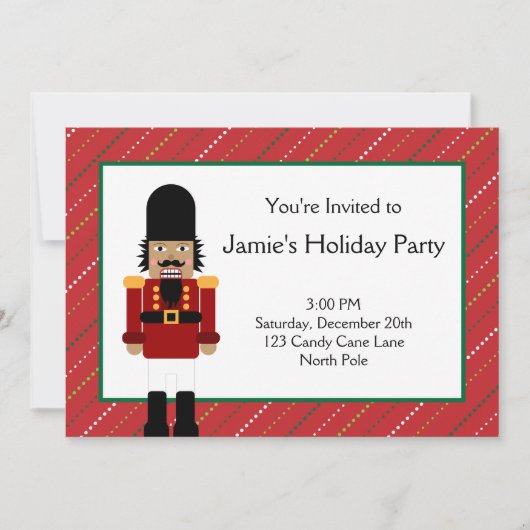 くるみ割り – 招待状 (正面)