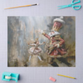 くるみ割り – 油絵スタイルティッシュペーパー 薄葉紙 (クラフト)