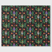 くるみ王室の割りとリースパターン ラッピングペーパー (フラット)