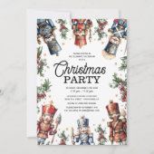 くるみ素朴割りクリスマスホリデーパーティー 招待状 (正面)