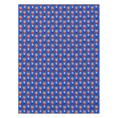 くるみ赤と白割り テーブルクロス (正面)