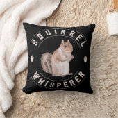 . .くるりリス愛好家、リスささやき可愛いナッツリス クッション (ブランケット)