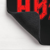 くろロックミュージックおもしろいシンボル偽のACDCジョークスクール マウスパッド (コーナー)